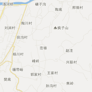 商洛市洛南县地图