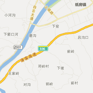 嵩县大章镇地图图片