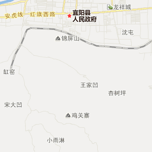 洛阳市宜阳县地理地图