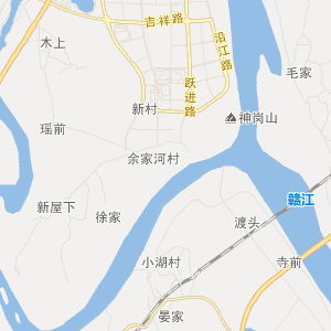 吉安县乡镇最新地图图片
