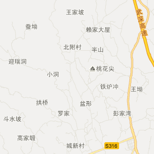 平江县地图全景图片