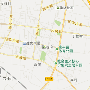 平顶山市宝丰县历史地图