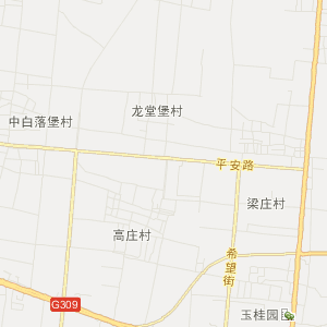 肥乡城区街道地图图片