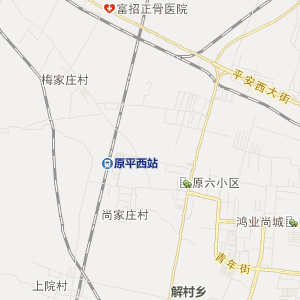 原平市地图