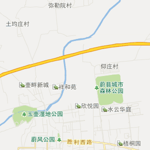 蔚县地图高清版大地图图片
