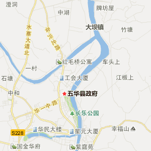 五华县各镇地图全图图片