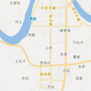 赣州市于都县乡镇地图图片