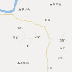 抚州市宜黄县地图