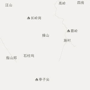 东至乡镇区域地图图片