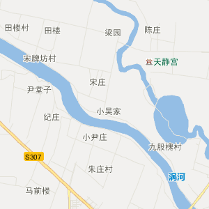 涡阳县各乡镇地图图片