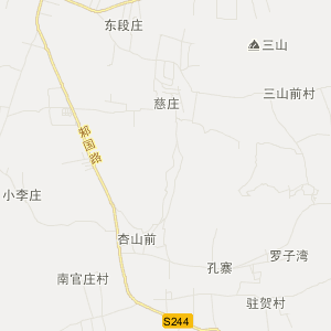 山亭区徐庄镇地图图片