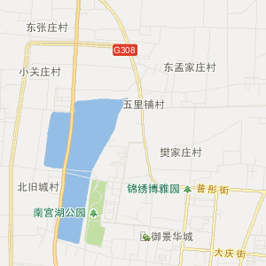 河北邢台南宫地图图片