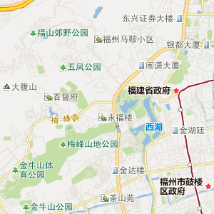 福州市晋安区地图