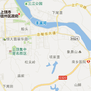 上饶南乡快速通道地图图片