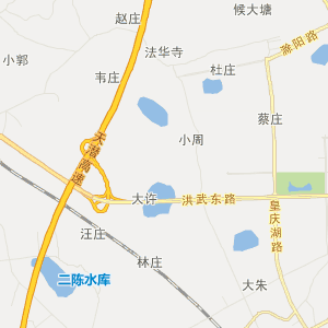南谯区地图管辖图片