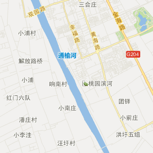 响水县城道路地图图片