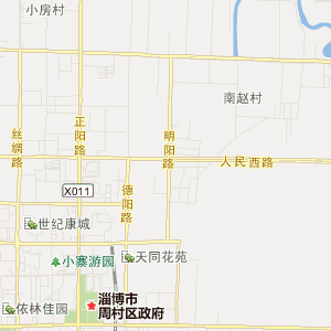 淄博238路上行公交线路