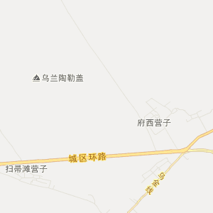 赤峰市翁牛特旗金融休闲地图