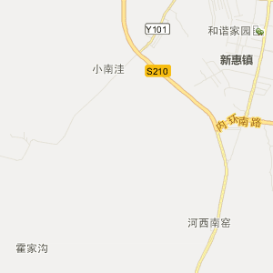 敖汉旗新惠镇地图图片
