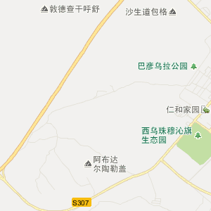 锡林郭勒盟西乌珠穆沁旗历史地图