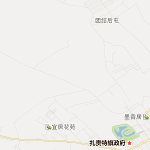 内蒙古扎赉特旗地图图片