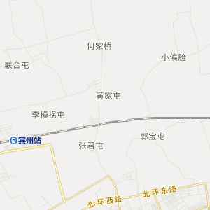 哈尔滨市宾县地理地图