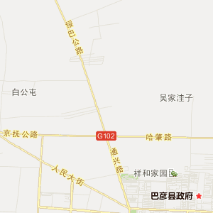 哈尔滨市巴彦县历史地图