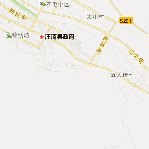 吉林省汪清县乡镇地图图片