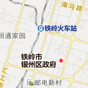 铁岭公交车线路地图